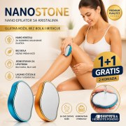 NanoStone - nano epilator sa kristalima